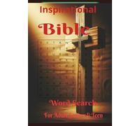 Inspirational Bible Word Search: Word Search Puzzles with Easy-to-Read Print about Inspirational Bible Word Search | 6x9 inches, 110 pages| 50+puzzles... Gift for Vacations, Holidays and Relaxation