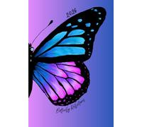 Inspirational Butterfly-Themed 2026 Diary: Daily Gratitude, Weekly Motivation, Monthly Planner, & Reflection Journal