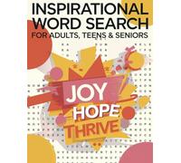 Inspirational Word Search for Adults: 3600+ Word Puzzles With Solution. 200 Pages