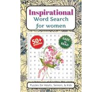 Inspirational Word Search Puzzle Book for Women: Word Searches with Easy to Read Print about Inspiration, Strong, Women and More | 6x9 inches, 110 ... … Gifts for Vacations, Holidays and Relaxing