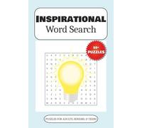 Inspirations Word Search Puzzle Book: Word Searches with Easy to Read Print about Inspirations, Motivation, Gratitude and More | 6x9 inches, 110 ... Gifts for Vacations, Holidays, and Free Times