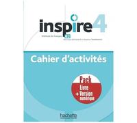 Inspire 4 B2 - Cahier D'activités Livre + Version Numérique