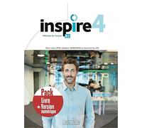 Inspire 4 – Pack Livre de l'élève + Version numérique (B2) – Hachette Livre