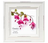Inspire By Hampton Paloma IBH-PAL301944W Cadre photo carré en verre Blanc 10 x 10 cm