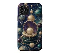Inspiré de l'astrologie du Pearl Planet Cluster Coque pour iPhone 11 Pro