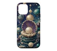 Inspiré de l'astrologie du Pearl Planet Cluster Coque pour iPhone 12/12 Pro
