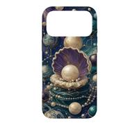 Inspiré de l'astrologie du Pearl Planet Cluster Coque pour iPhone 17 Pro Max