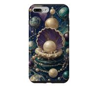 Inspiré de l'astrologie du Pearl Planet Cluster Coque pour iPhone 7 Plus/8 Plus