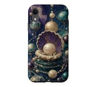 Inspiré de l'astrologie du Pearl Planet Cluster Coque pour iPhone XR