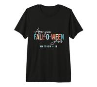 Inspiré de l'automne - are You Fall-O-Ween Jesus T-Shirt Haut de Gamme