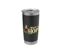 Inspiré de l'écriture chrétienne « Wait in Hope Advent » Gobelet isotherme en acier inoxydable double paroi