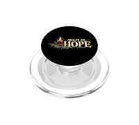 Inspiré de l'écriture chrétienne « Wait in Hope Advent » PopSockets PopGrip pour MagSafe