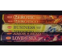 Inspire Dream Play Erotic Business Love & Sex 60 Hem Lot de 3 bâtons d'encens parfumés