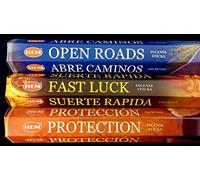 Inspire Dream Play Lot de 64 bâtons d'encens Hem pour moto Open Roads Protection Fast Luck