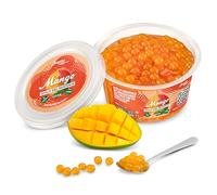 INSPIRE FOOD Bubble Tea Perles Mangue | Bubble tea, perle de tapioca pour bubble tea | 100% vegan et sans gluten, sans colorant artificiel, 450 grammes