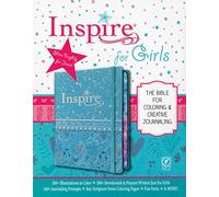 Inspire for Girls: New Living Translation, The Bible for Coloring & Creative Journaling