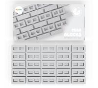 Inspire My Play Lot de 25 Mini Briques de Construction en Silicone pour Jeu sensoriel et Jeu désordonné - Remplisseur sensoriel de Construction - Créativité pour Enfants.