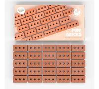 Inspire My Play Lot de 25 Mini Briques de Construction en Silicone pour Jeu sensoriel et Jeu désordonné - Remplisseur sensoriel de Construction - Créativité pour Enfants