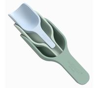 Inspire My Play - Vert Lot de 3 pelles empilables en Silicone - Accessoires idéaux pour Le Plateau de Jeux sensoriels PlayTRAY - Accessoires pour Le Plateau Tuff - Jouets d’éveil et d'activités