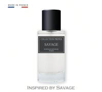 Inspiré par - Collection Privée 50ML Eau de parfum homme - Inspiration parfum Sauvage (dior)- Note de tête : Bergamote, Orange, Dihydromyrcénol- Note de cœur : Lavande, Poivre noir, Ozone Géranium- No