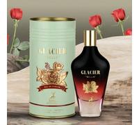 Inspiré par La Belle - Maison Alhambra Glacier Bella 100ML Eau de parfum unisexe Note de tête : Poire, BergamoteNote de coeur : Notes florales, cuirNote de fond : Musc, Vétiver, Ambre, Vanille- Glacie