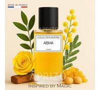 Inspiré par Magic - Collection Intense Aïsha 50ml Eau de Parfum Unisexe - Le parfum Aïsha est un mélange unique de sel et de notes d'ozone, créant une sensation fraîche et revitalisante dès la premièr