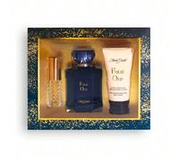 Inspiré par Tonka Coffret 3 pièces Folie Oud 100+50ML+10ML Eau de parfum femme Coffret 3 pièces avec :- Eau de Parfum Folie Oud 100 ML :Note de tête : Fruits Rouges, Safran, BergamoteNote de coeur : R
