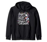 Inspire with Your Heart and Your Dance Will Speak Sweat à Capuche