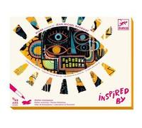 inspired by Basquiat - Brooklyn Orange