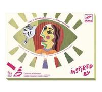 Inspired by - La tete au carre / Picasso Vert G