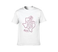 Inspired by Little Feat Texas Rose Cafe Lowell George Texas T-Shirt Graphic Tee Printed Top Mens White Shirt M