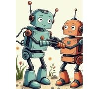 Inspired by Technology: Robots in Action - Premium Notebook: Elegant and versatile notebook for everyday use