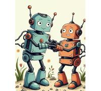 Inspired by Technology: Robots in Action - Premium Notebook: Elegant and versatile notebook for everyday use