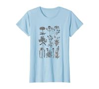 Inspired Flower Botanical Chart Plant Lover T-Shirt