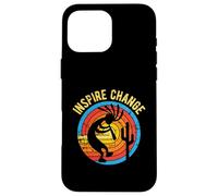 Inspirer Le Changement de Message Positif Design inspirant Coque pour iPhone 16 Pro Max