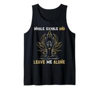 Inspirez Exhale & Leave Me Alone Mental Self Help Love Woman Débardeur