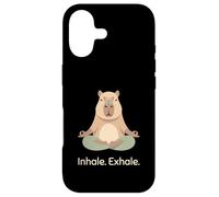 Inspirez, expirez, Yoga, Capybara, Zen, Relaxation Animale Coque pour iPhone 17
