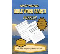 INSPIRING BIBLE WORD SEARCH PUZZLES: A Uplifting Bible Verse Puzzle Book for Daily Joy, Gratitude, and Inspiration