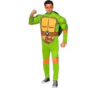 InSpirit Designs Costume classique de Michel-Ange Tortues Ninja pour adulte | Sous licence officielle | Costume de cosplay | Costume de groupe | Costume classique, M