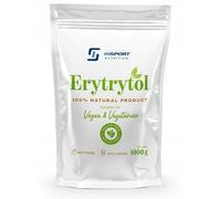 INSPORT Nutrition - Erythritol - Produit naturel - Vegan - Sans additif - Keto friendly - Alternative au sucre - 0 calories - Emballage à fermeture éclair anti-fuite - 1kg