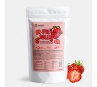 INSPORT Nutrition - FIT JELLY - Gelée sans sucre - Faible teneur en calories - Pas de graisse et pas de glucides - Teneur élevée en protéines - 301g Poudre (Fraise)
