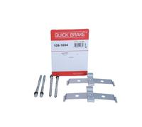 INST. PLAQUETTES DE FREIN ALFA P. 159/166/BRERA/GIULIETTA 05-