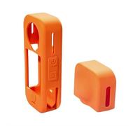 Insta 360 X4 Air Coque de protection complète en silicone résistant aux rayures et aux chocs Orange