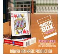Insta Box-Tour de magie de Taiwan Ben, gros plan, accessoire de magicien