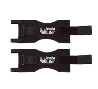 INSTA LIFE INSTALIFE Lot de 2 genouillères pour soulager les douleurs articulaires, soulage les douleurs dorsales avec digitopression, ergonomique, douleurs lombalgiques, sciatiques, douleurs aux