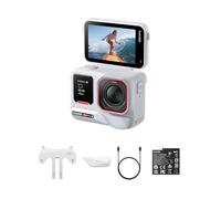 Insta360 Ace Pro 2 Blanc Arctique - Caméra d'action 8K Objectif Leica | Camera moto, appareil photo capteur 1/1,3", HDR 4K, écran rabattable, audio pro, étanche, pour vlog, moto, sport, voyage, ski