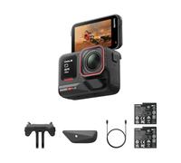 Insta360 Ace Pro 2 Kit Double Batterie - Caméra d'action 8K co-conçue avec Leica, capteur 1/1,3" Nouvelle génération et Double Puce AI, 8K/30fps, Objectif 157°, écran Rabattable de 2,5" et étanche à