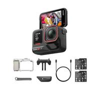 Insta360 Ace Pro 2 Pack Xplorer Argent, Caméra d'action 8K, Double Batterie | Camera moto, objectif Leica, appareil photo capteur 1/1,3", HDR 4K, audio pro, étanche, pour vlog, moto, sport, voyage, ski