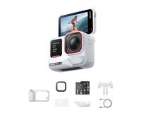 Insta360 Ace Pro 2 Pack Xplorer Mist - Caméra d'action 8K Objectif Leica | Camera moto, appareil photo capteur 1/1,3", HDR 4K, écran rabattable, audio pro, étanche, pour vlog, moto, sport, voyage, ski