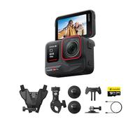 Insta360 Ace Pro Ensemble moto - Caméra d'action étanche co-conçue avec Leica, capteur phare de 1/1,3" et réduction du bruit AI pour une qualité d'image imbattable, 4K120fps, écran rabattable de 6,1